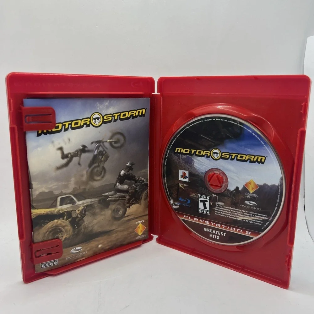 MotorStorm PS3 PlayStation 3 - Complete w Manual CIB